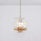 Lunaris Geometric Murano Chandelier