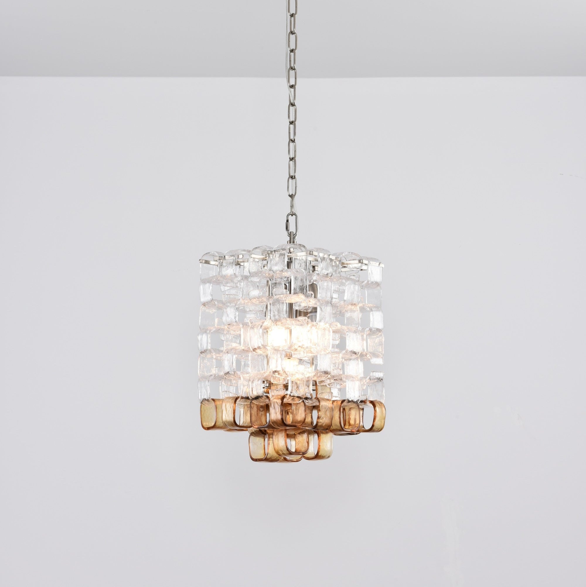 Lunaris Geometric Murano Chandelier