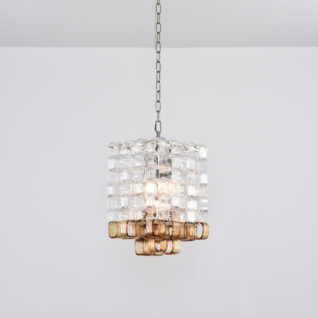 Lunaris Geometric Murano Chandelier