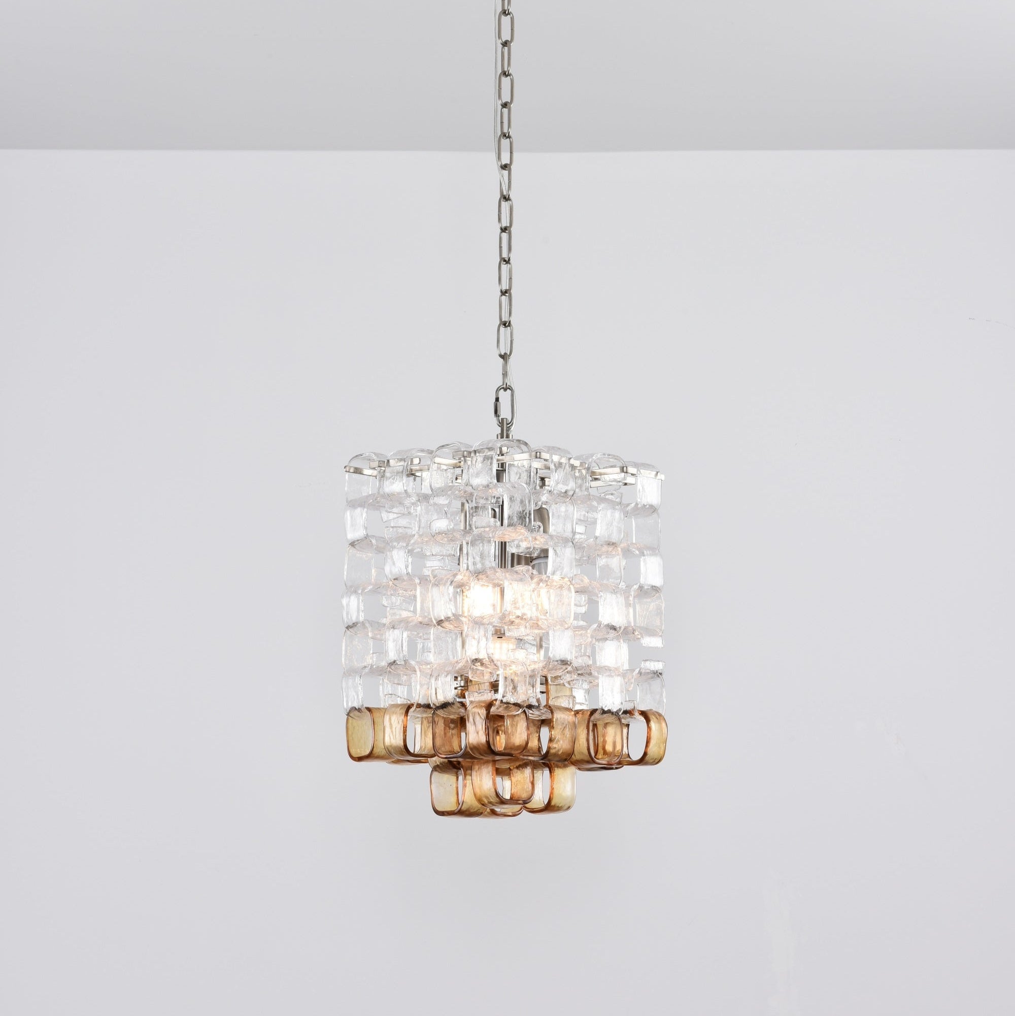 Lunaris Geometric Murano Chandelier
