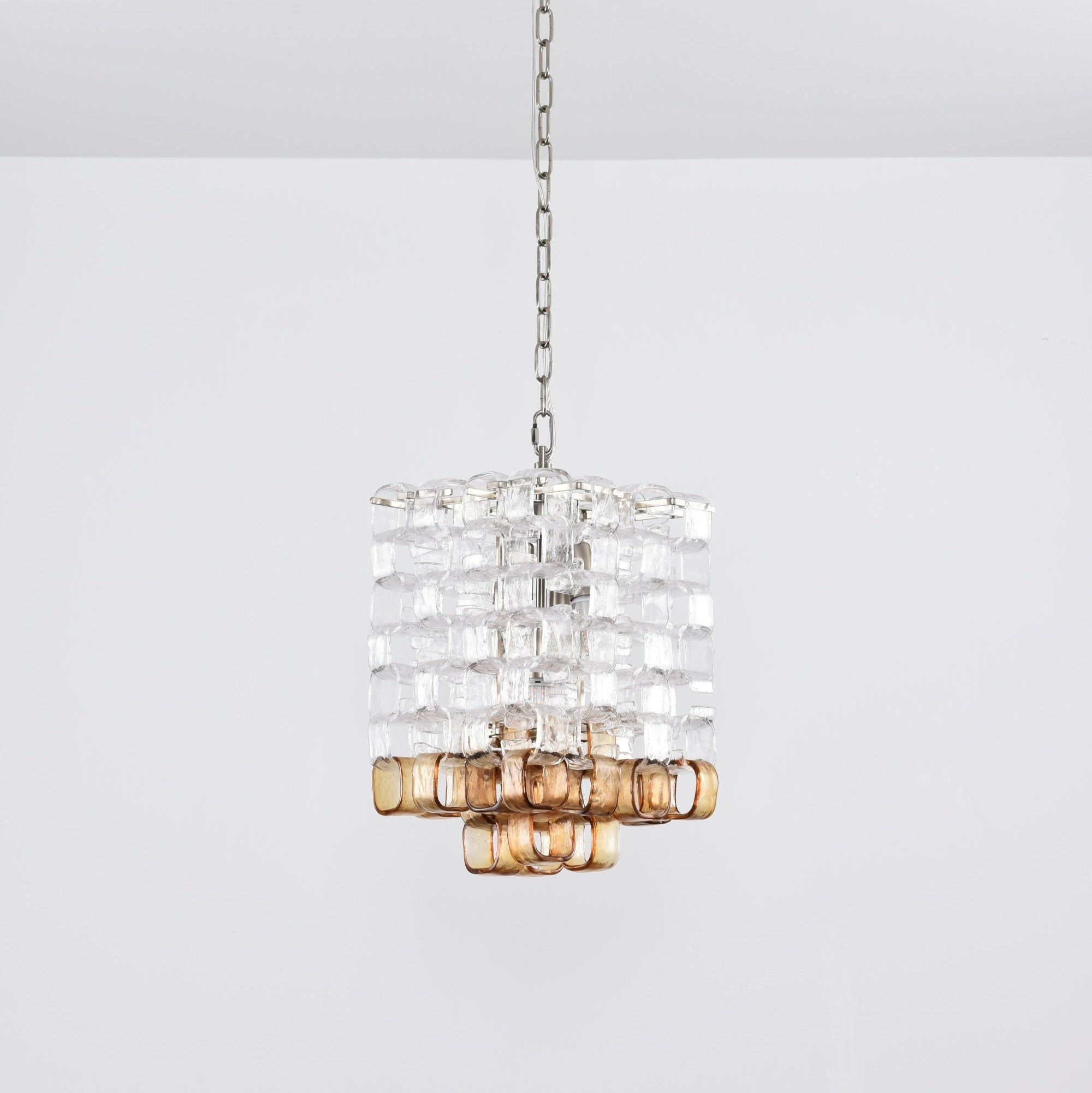 Lunaris Geometric Murano Chandelier