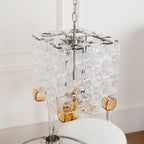 Lunaris Geometric Murano Chandelier