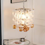 Lunaris Geometric Murano Chandelier