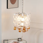 Lunaris Geometric Murano Chandelier