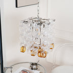 Lunaris Geometric Murano Chandelier