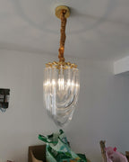 Cyrilla Curved Glass Chandelier