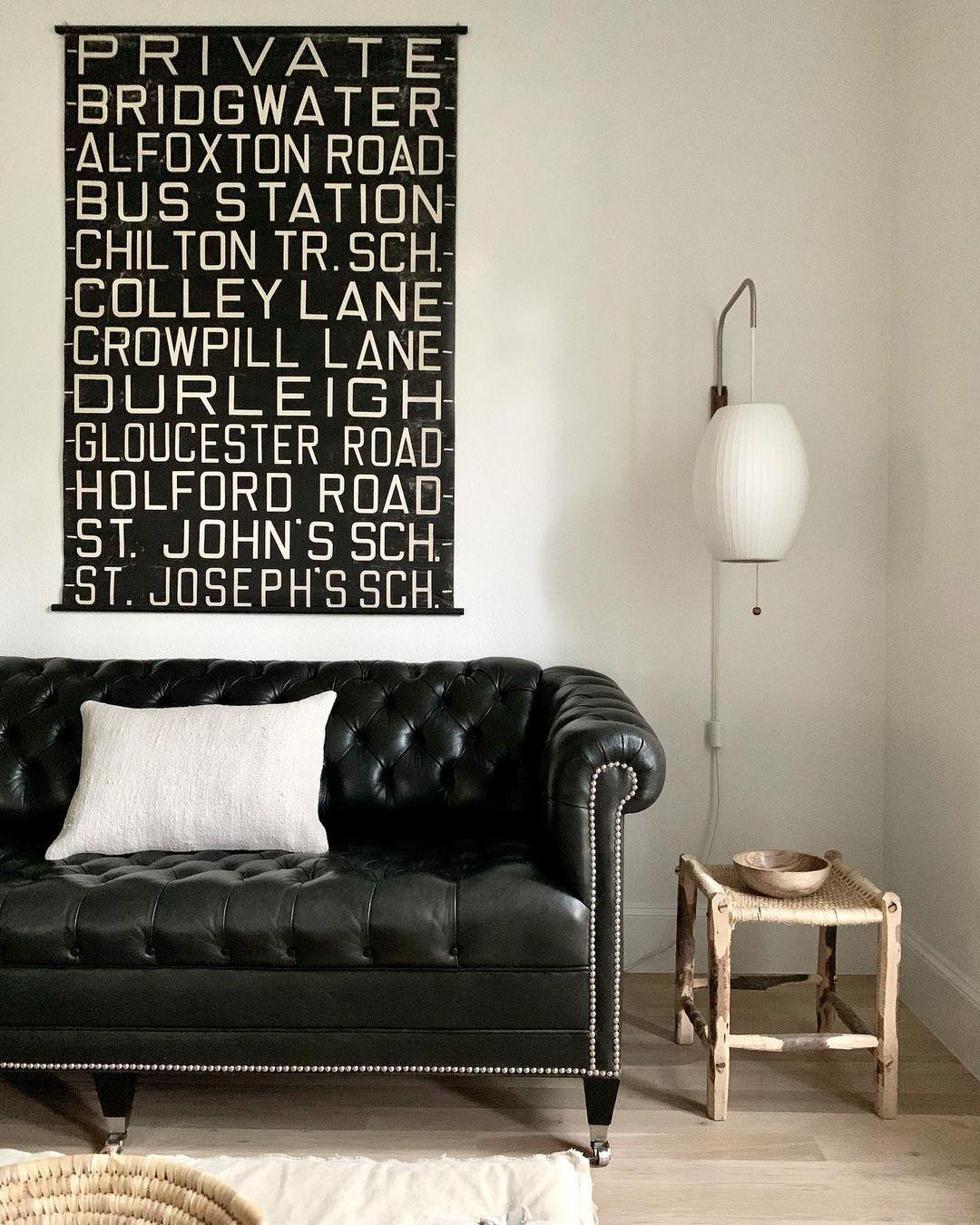 Mid-Century Lantern Wall Light