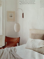 Mid-Century Lantern Wall Light