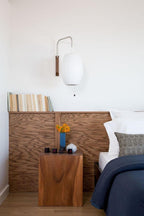 Mid-Century Lantern Wall Light