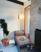 Mid-Century Lantern Wall Light