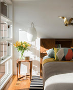Mid-Century Lantern Wall Light