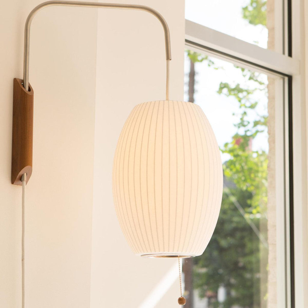 Mid-Century Lantern Wall Light