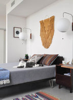 Mid-Century Lantern Wall Light
