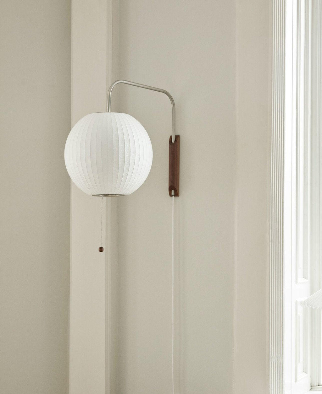 Mid-Century Lantern Wall Light