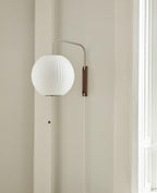 Mid-Century Lantern Wall Light