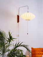 Mid-Century Lantern Wall Light