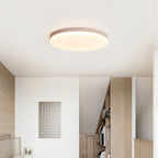 Lunara Travertine Flush Ceiling Light