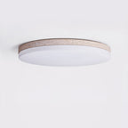Lunara Travertine Flush Ceiling Light