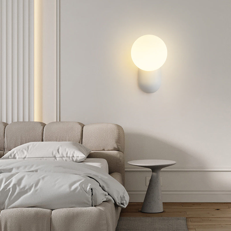 Liora Resin & Glass Wall Lamp