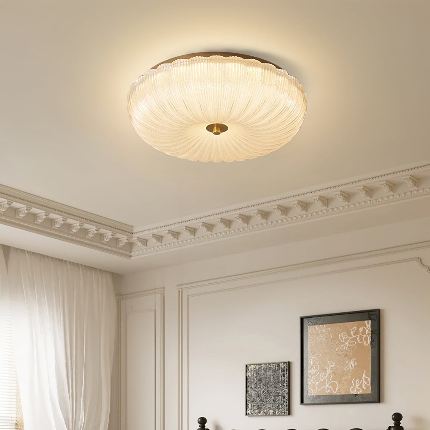 Lumeo Ripple Glass Ceiling Light