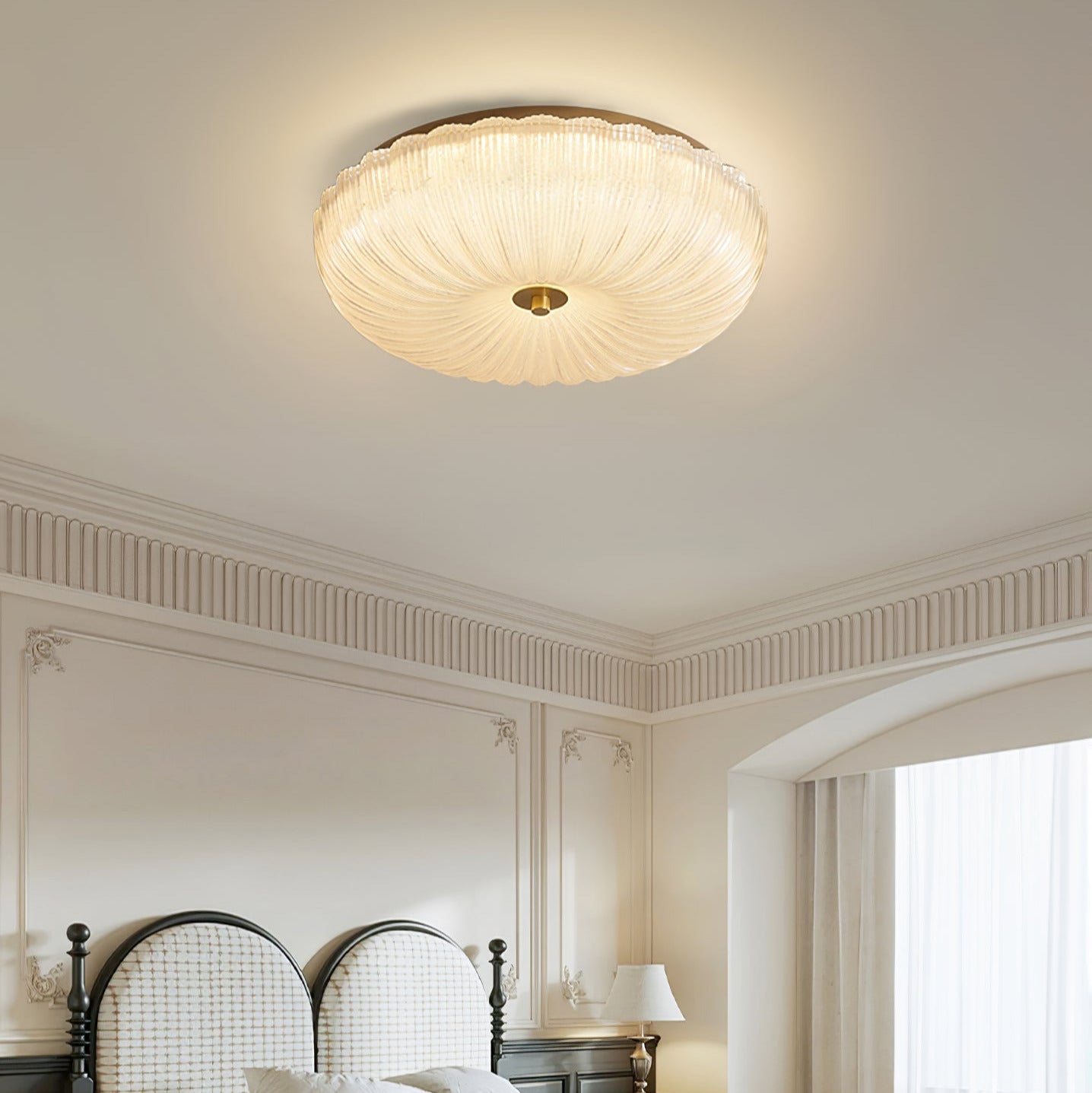 Lumeo Ripple Glass Ceiling Light