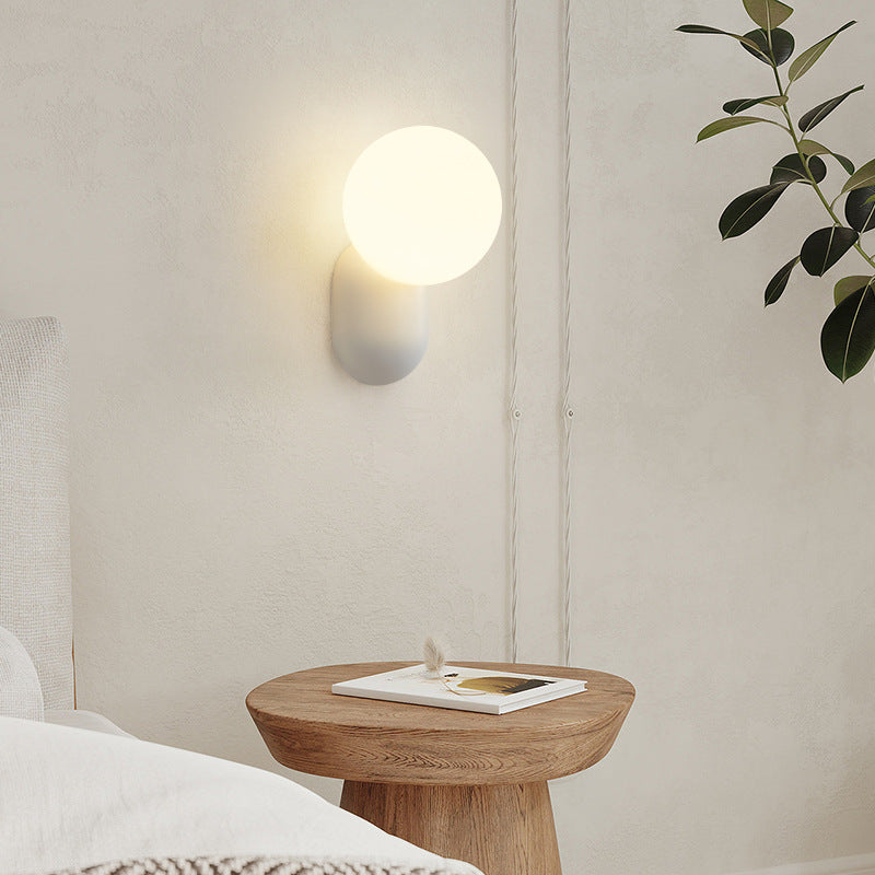 Liora Resin & Glass Wall Lamp