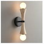 Travertine Sculpture Wall Light