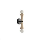 Travertine Sculpture Wall Light