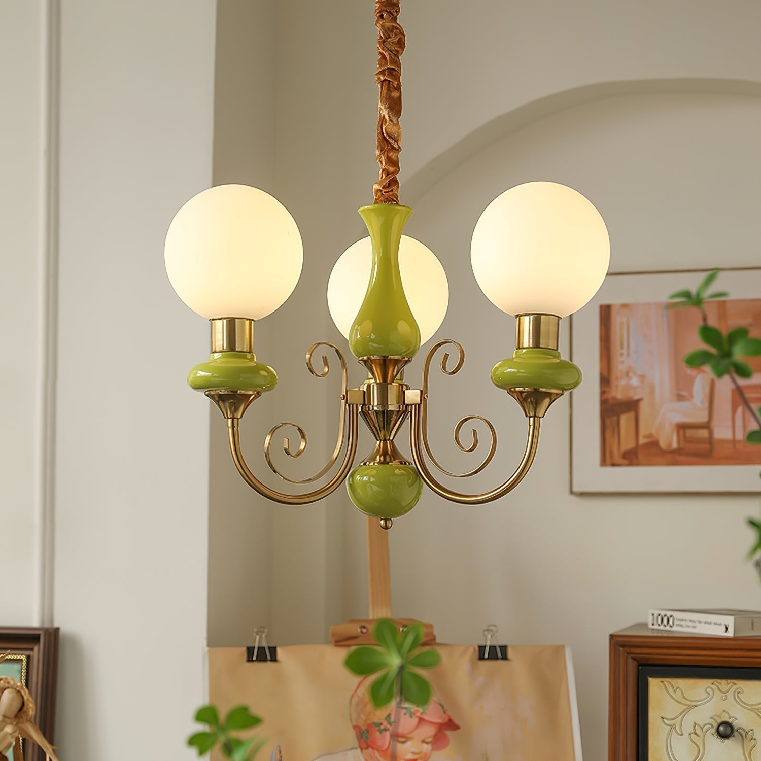 Aurelia Bubble Glass Chandelier