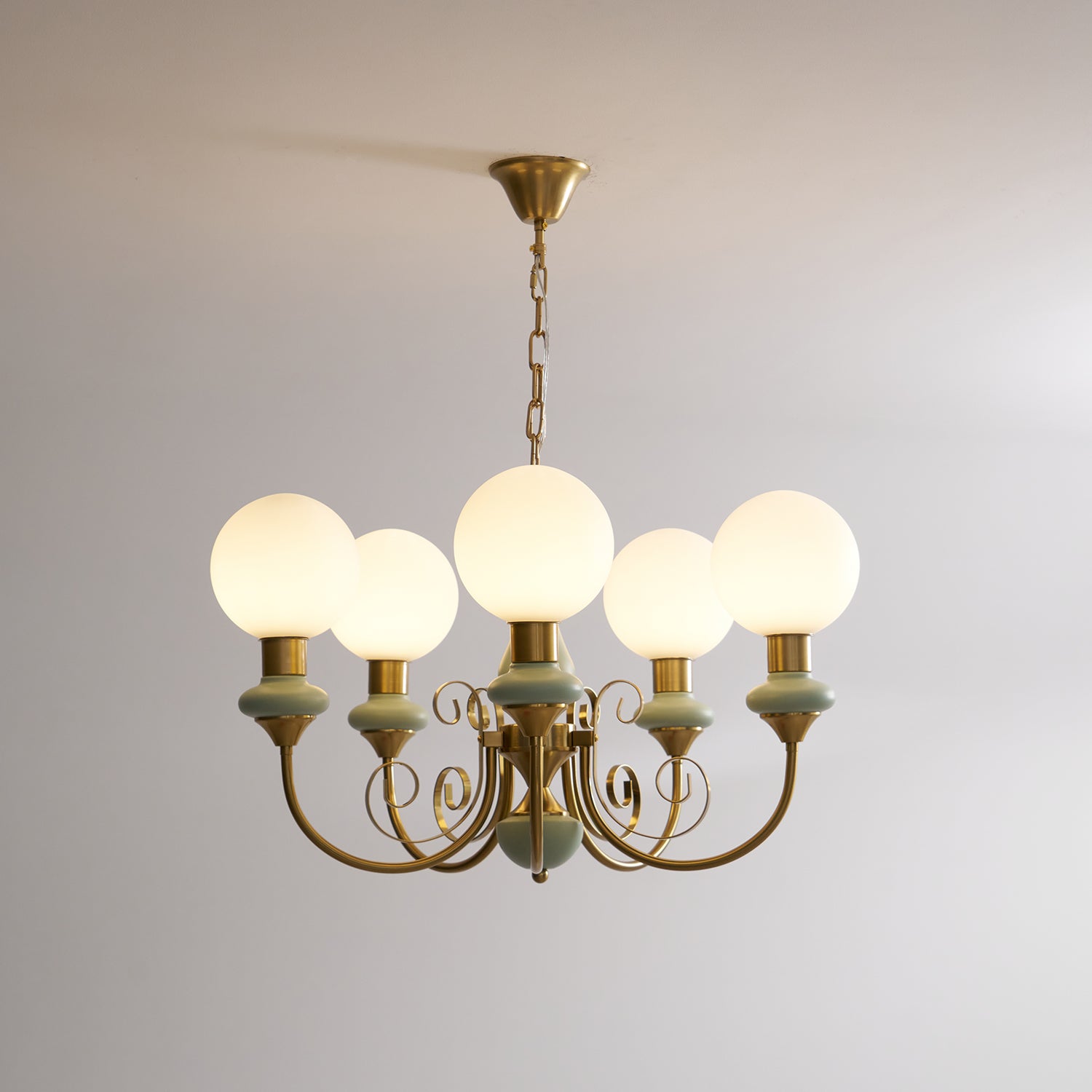 Aurelia Bubble Glass Chandelier