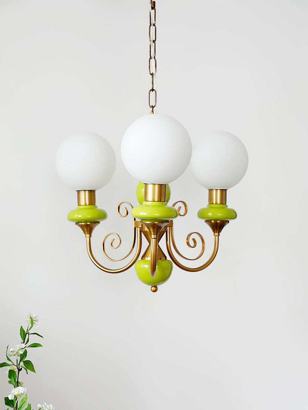 Aurelia Bubble Glass Chandelier