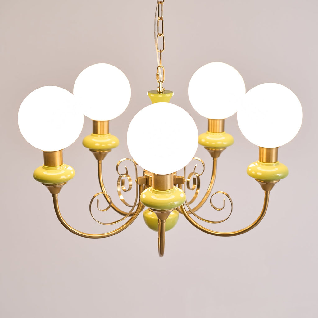 Aurelia Bubble Glass Chandelier