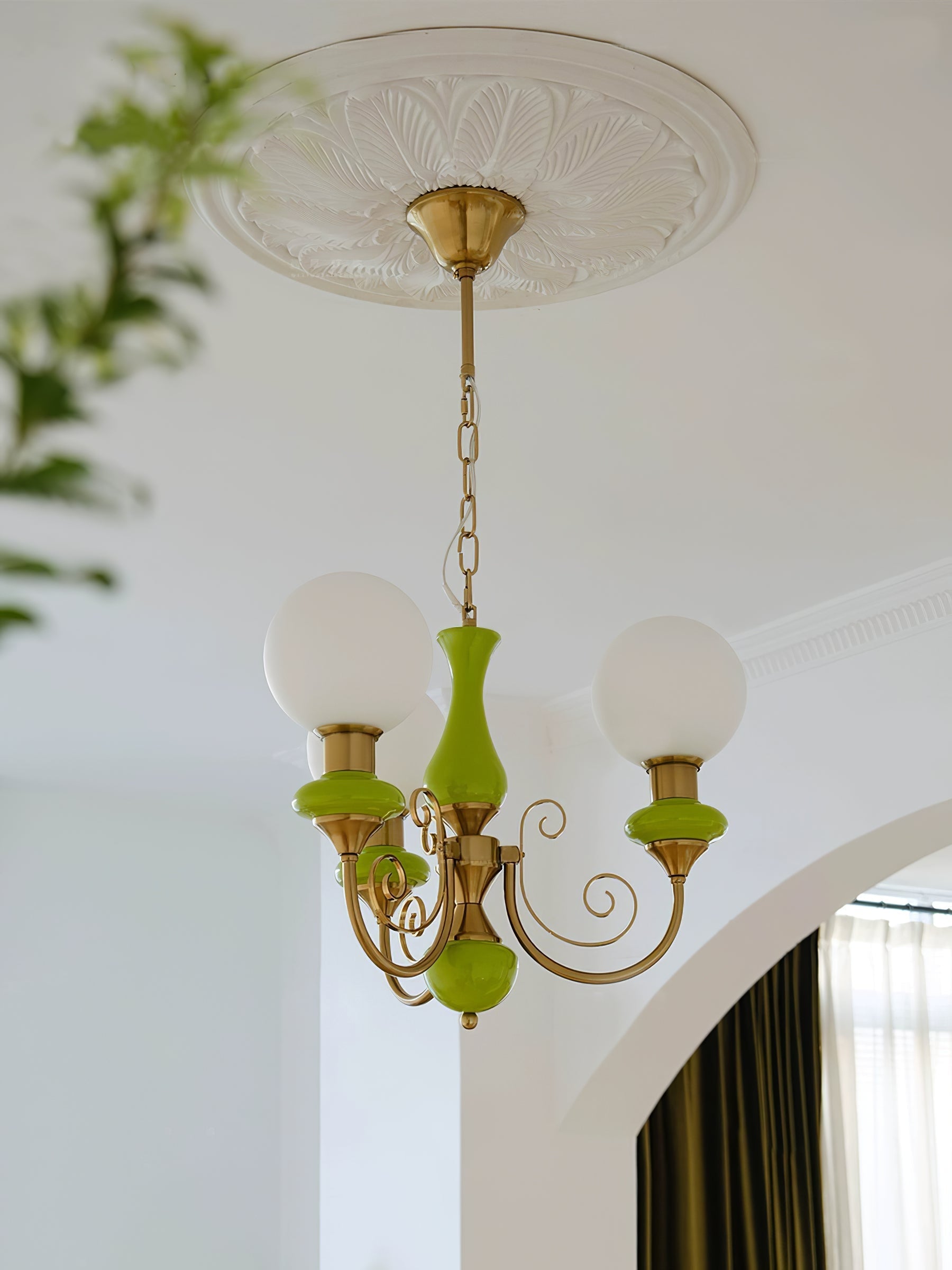 Aurelia Bubble Glass Chandelier