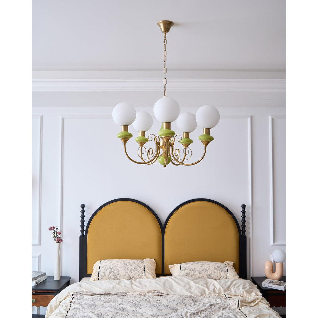 Aurelia Bubble Glass Chandelier