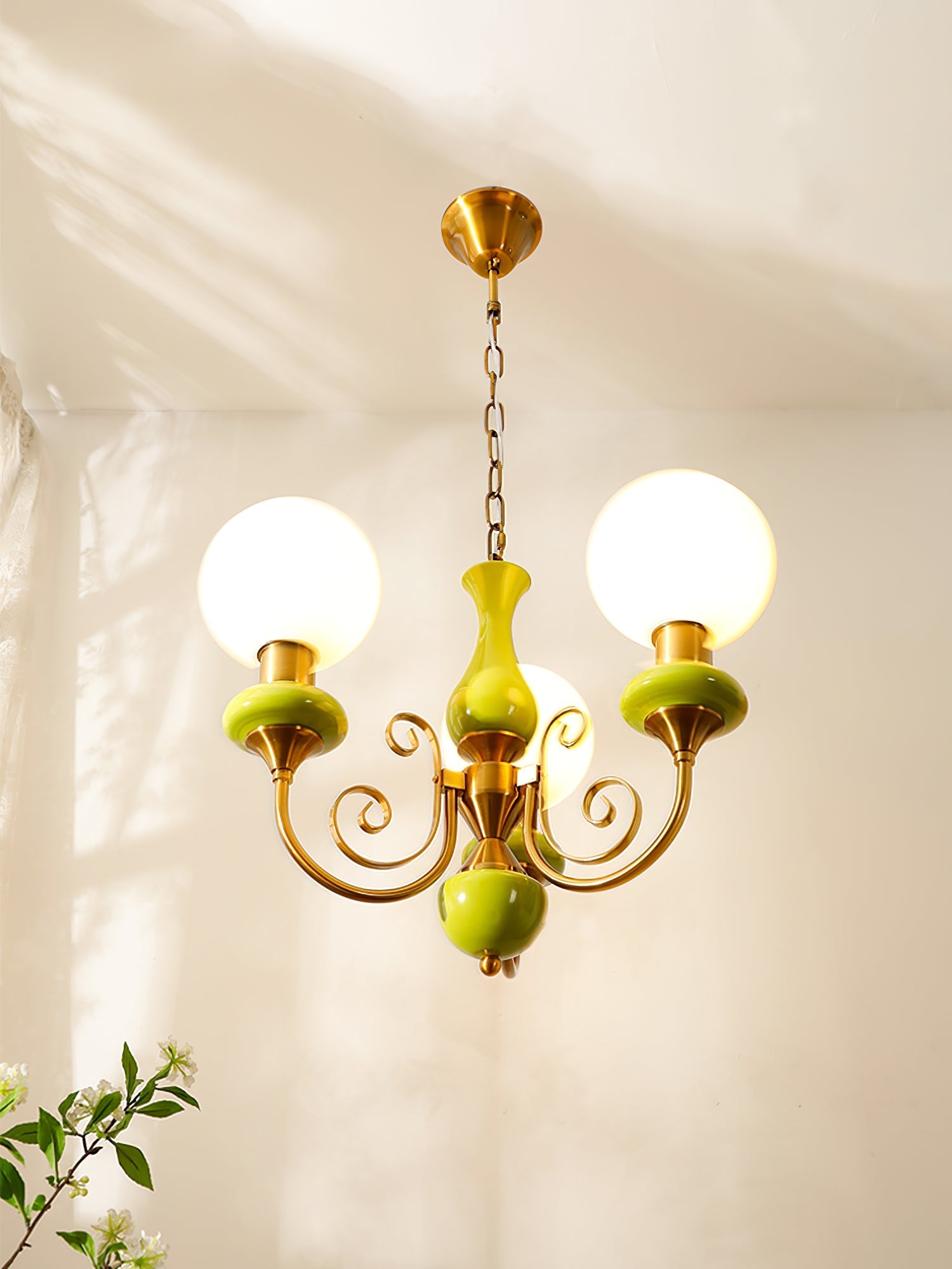 Aurelia Bubble Glass Chandelier