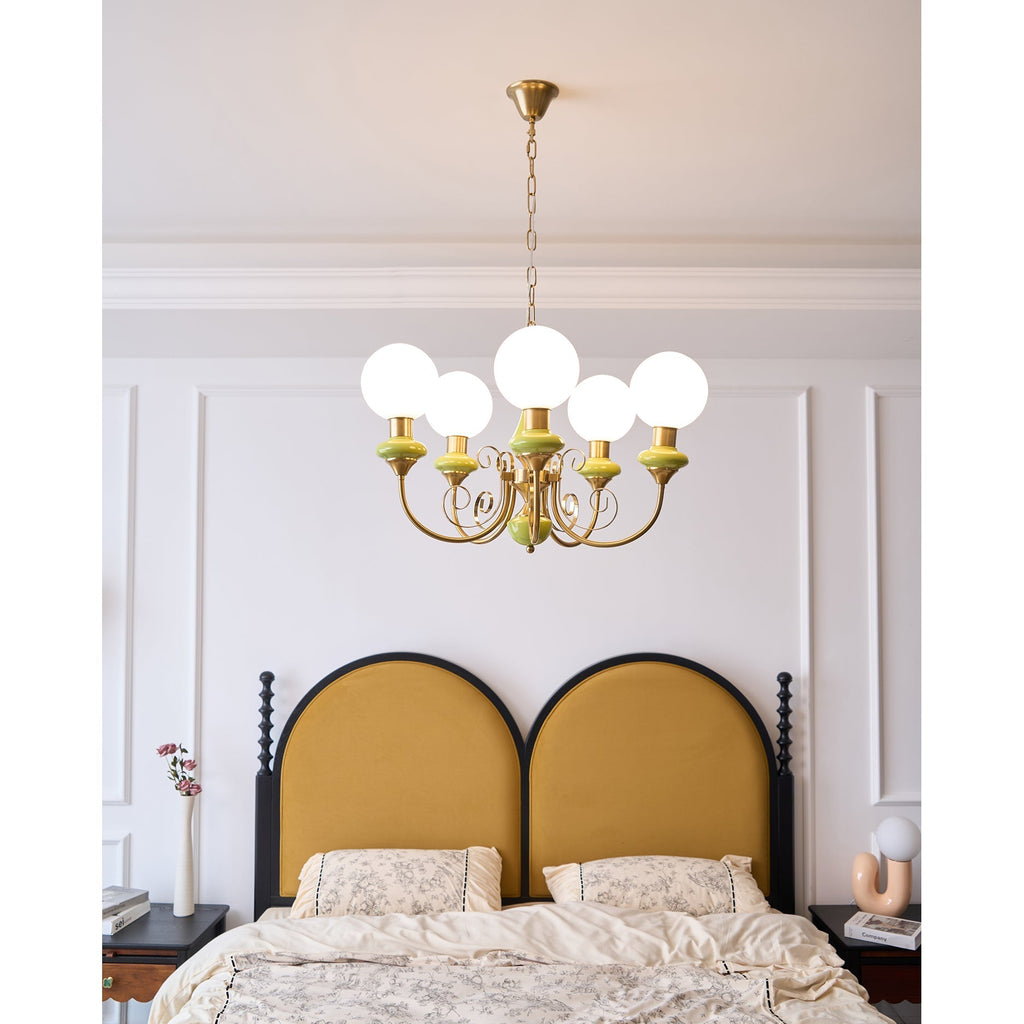 Aurelia Bubble Glass Chandelier