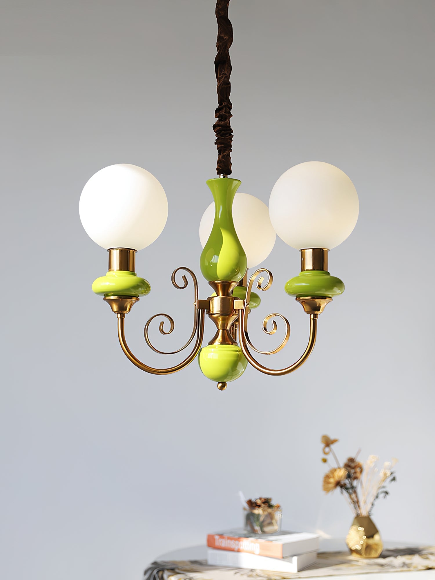 Aurelia Bubble Glass Chandelier