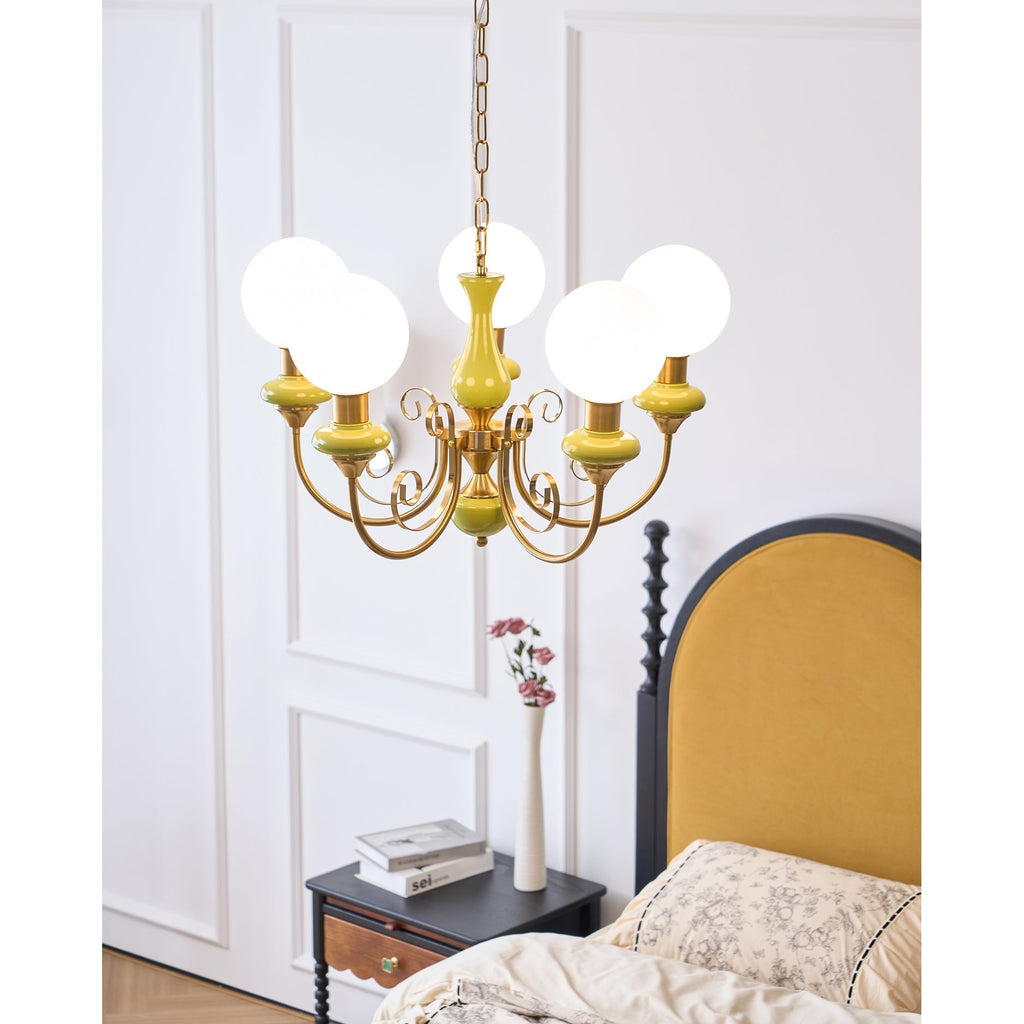 Aurelia Bubble Glass Chandelier