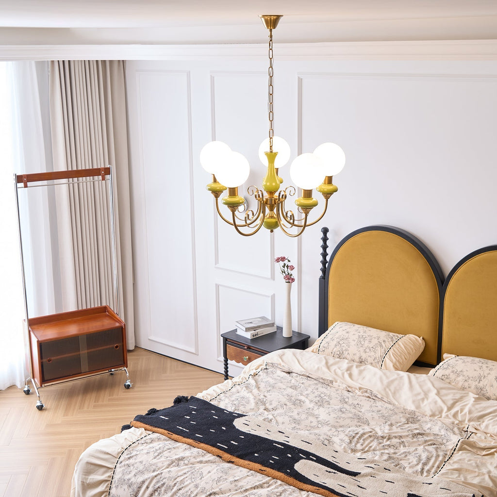 Aurelia Bubble Glass Chandelier