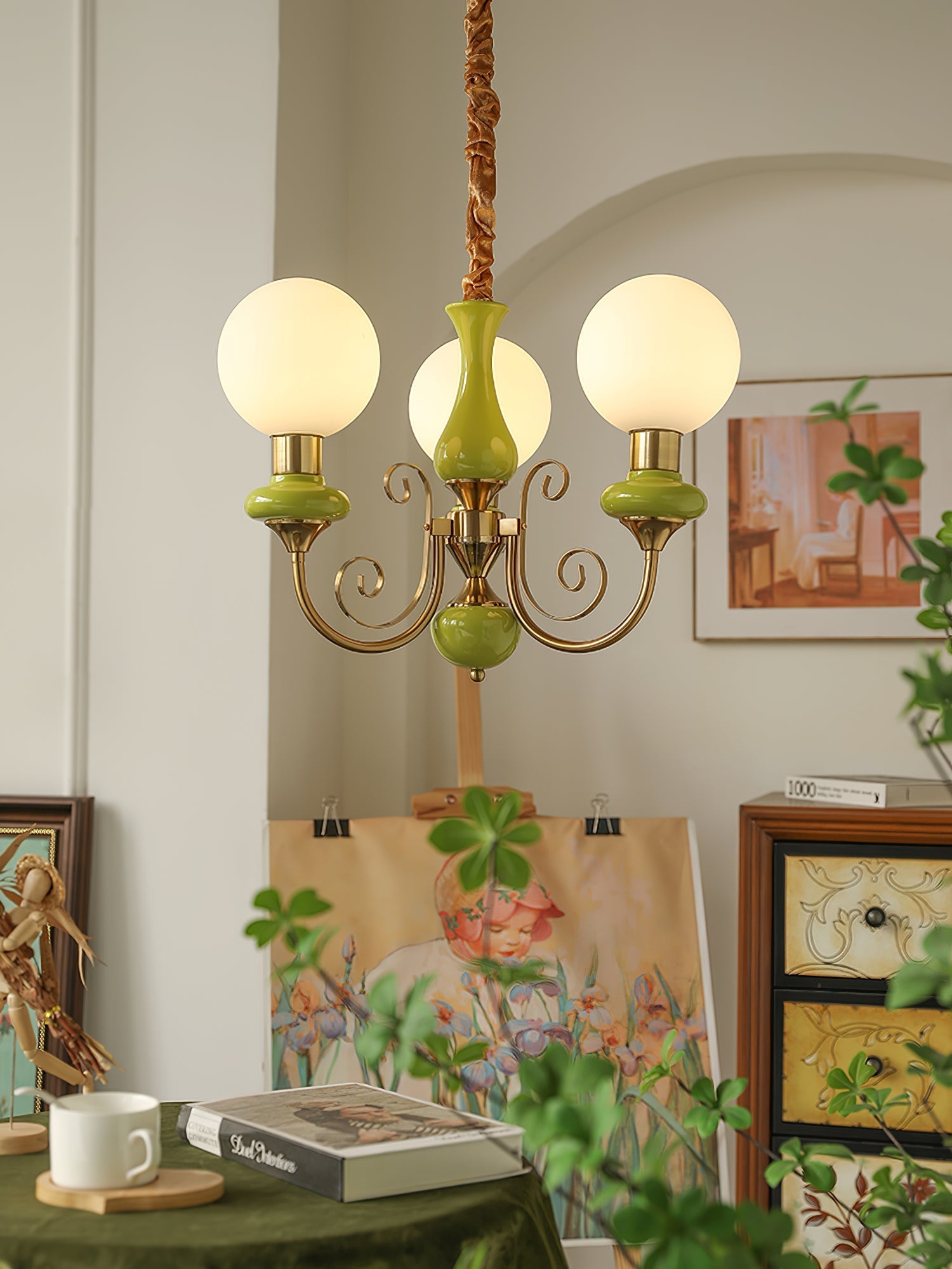 Aurelia Bubble Glass Chandelier