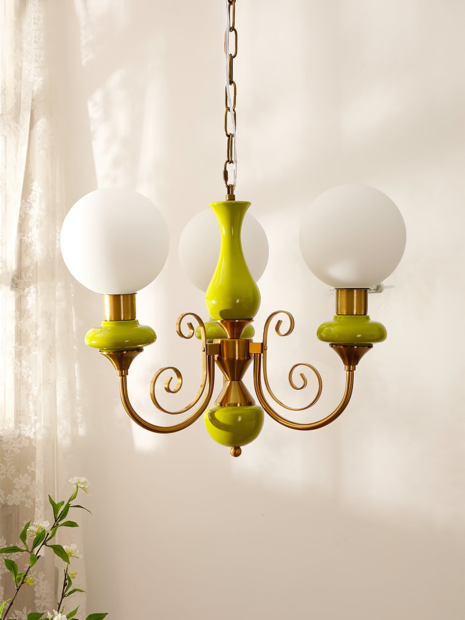 Aurelia Bubble Glass Chandelier