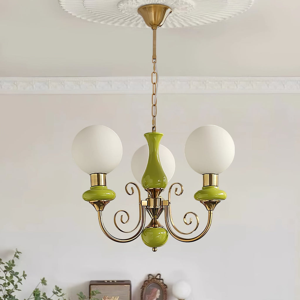 Aurelia Bubble Glass Chandelier