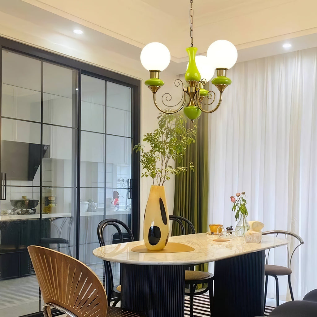 Aurelia Bubble Glass Chandelier