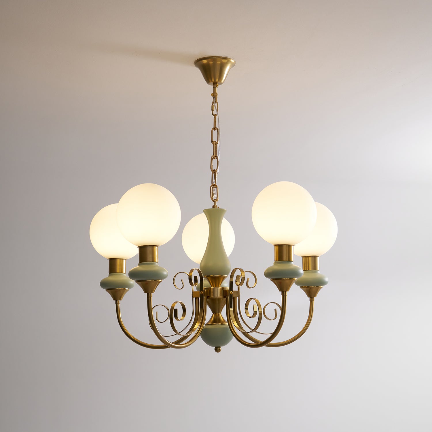 Aurelia Bubble Glass Chandelier