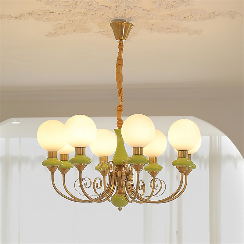 Aurelia Bubble Glass Chandelier