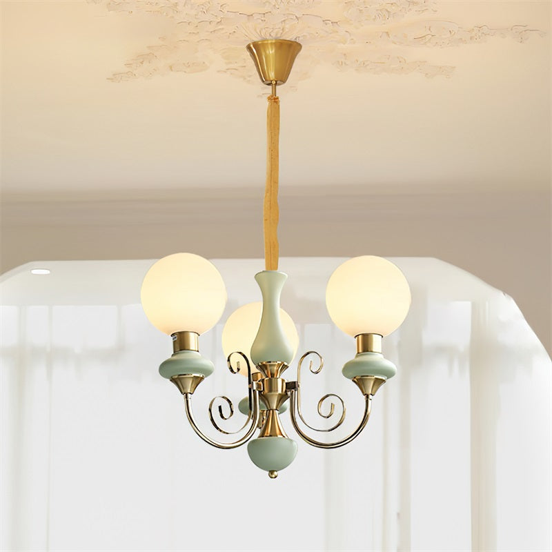 Aurelia Bubble Glass Chandelier