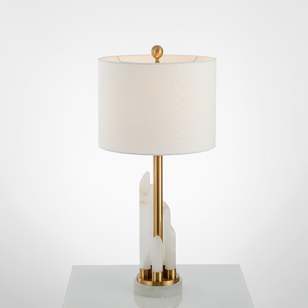 Alabaster Luster Table Lamp