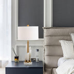 Alabaster Luster Table Lamp
