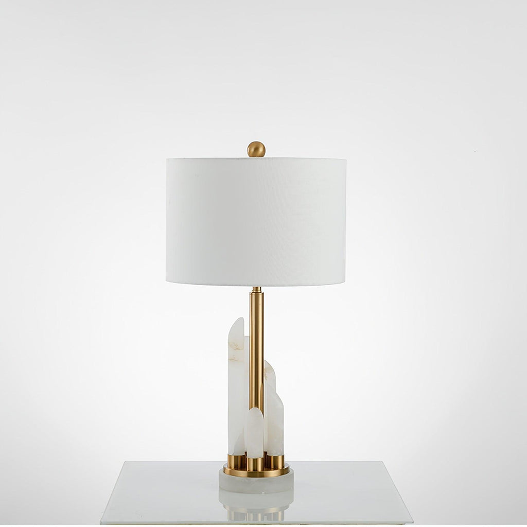 Alabaster Luster Table Lamp