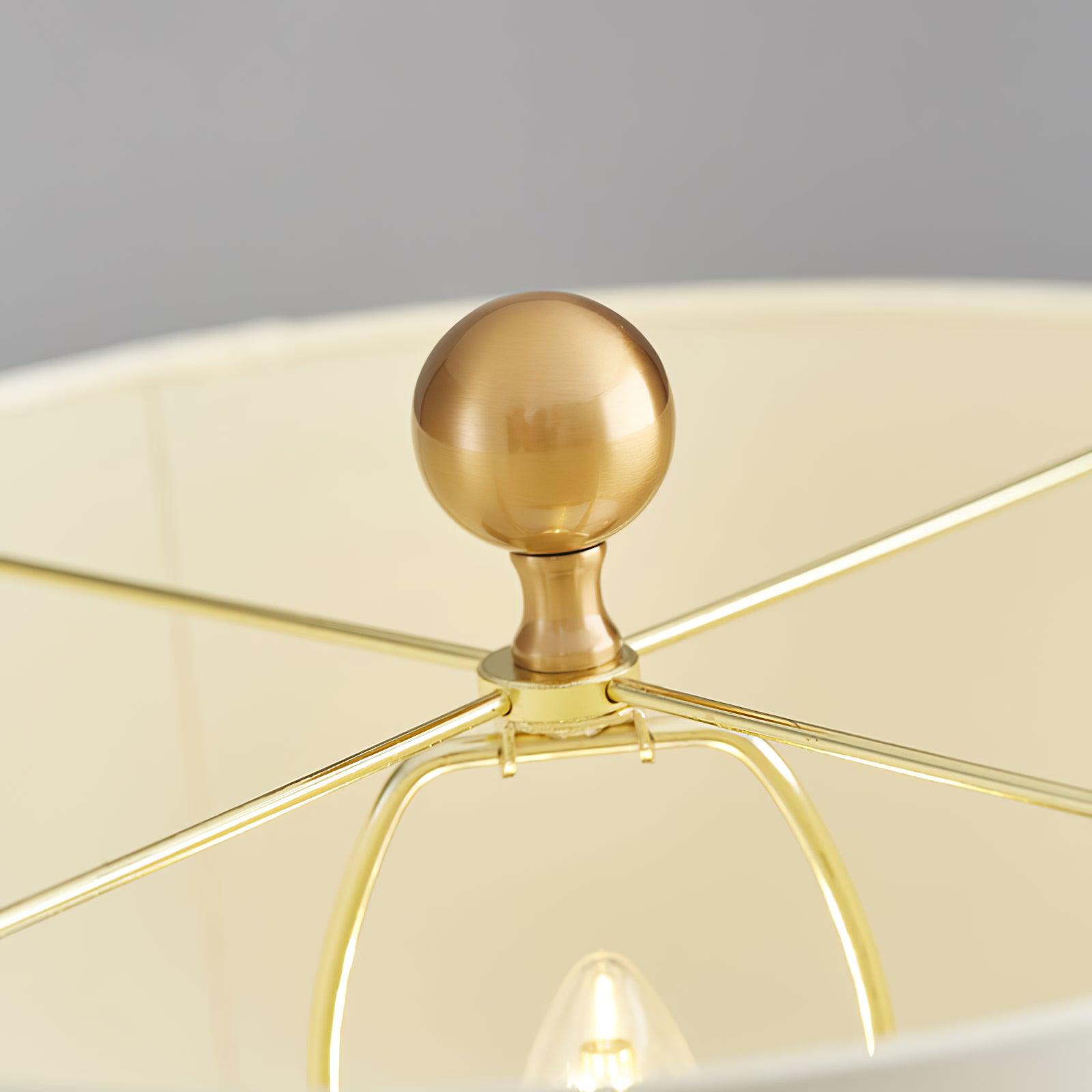 Alabaster Luster Table Lamp